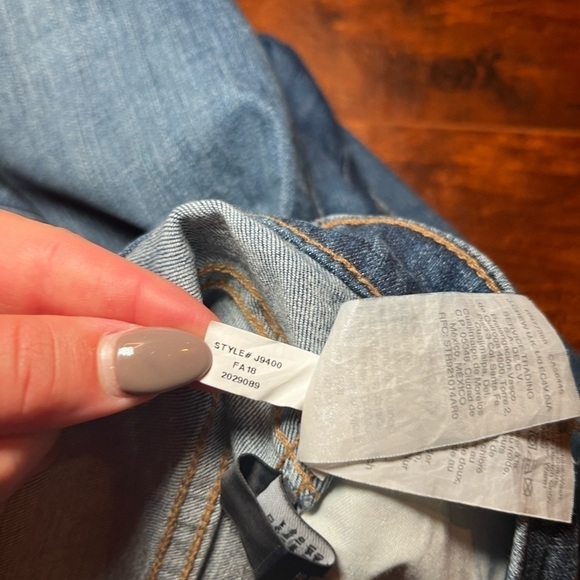 Madewell Distressed High Rise Raw Hem Skinny Jean Sz 28 - Picture 7 of 7